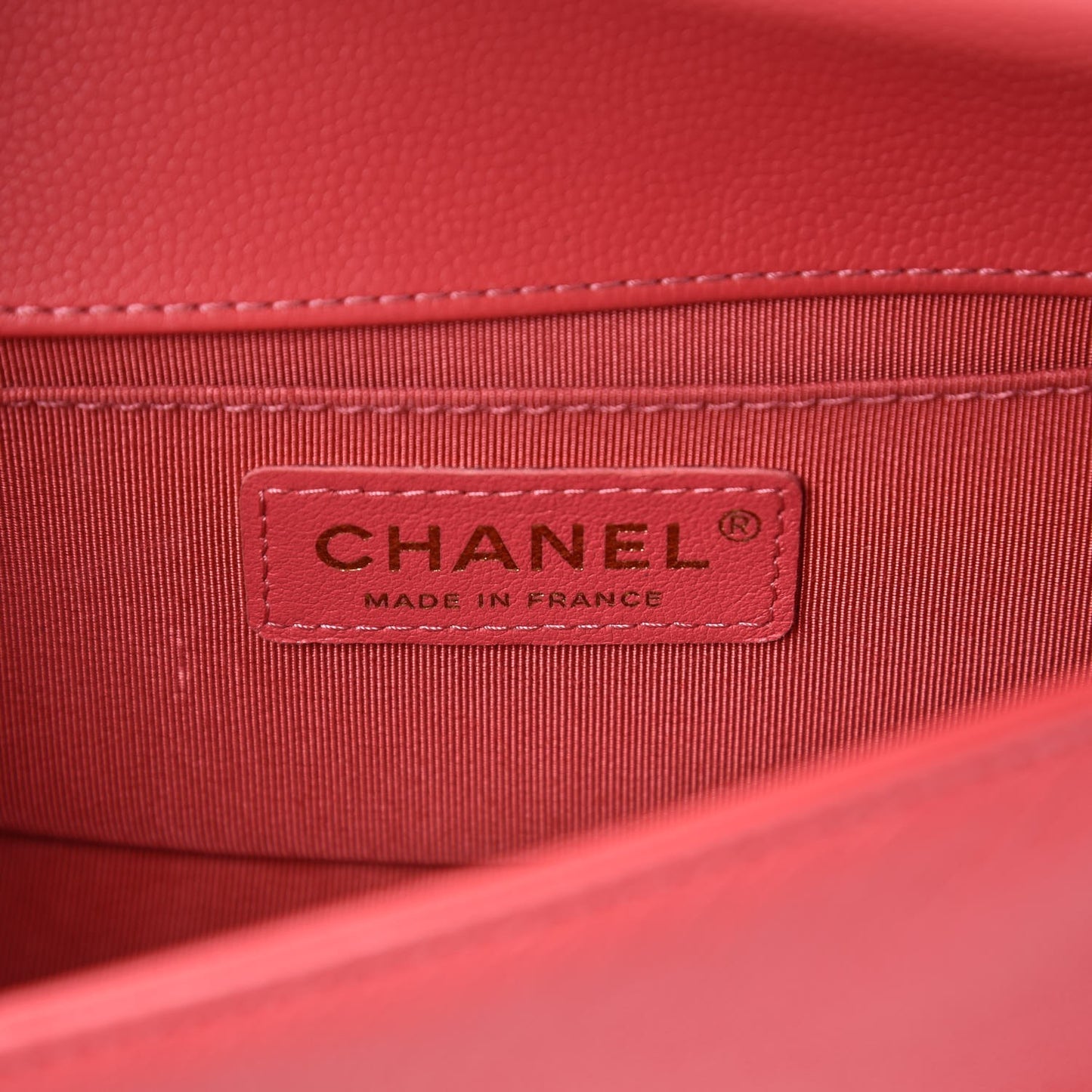 Caviar Quilted Small Boy Flap Pink