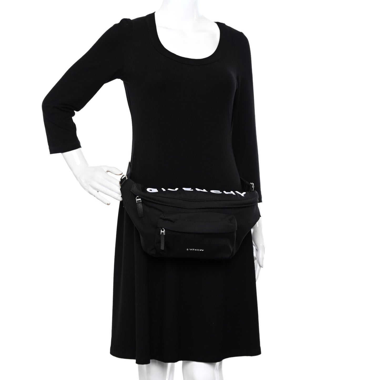 Nylon Essential U 4G Belt Bag Black