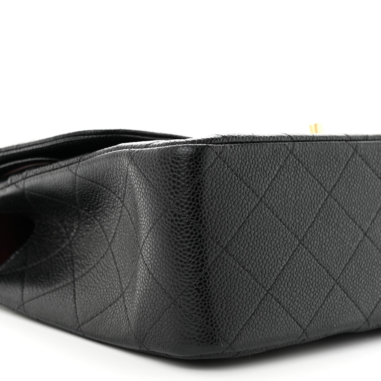 Chanel Caviar Quilted Jumbo Double Flap Black 9 of 12