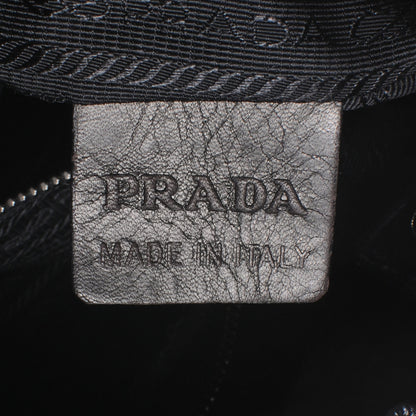 Prada Vitello Soft Shopping Tote Nero Black 9 of 9