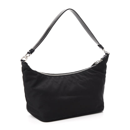 Prada Tessuto Nylon Pochette Bag Black 3 of 9