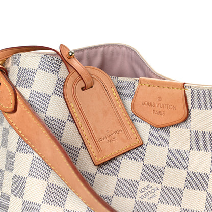 Louis Vuitton Damier Azur Graceful MM Rose Ballerine 13 of 14