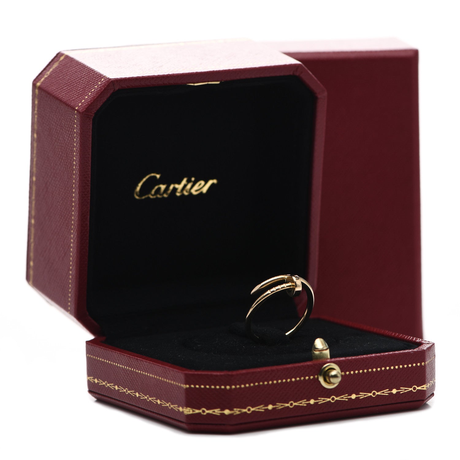Cartier 18K Yellow Gold Small Juste Un Clou Ring 54 7 7 of 7
