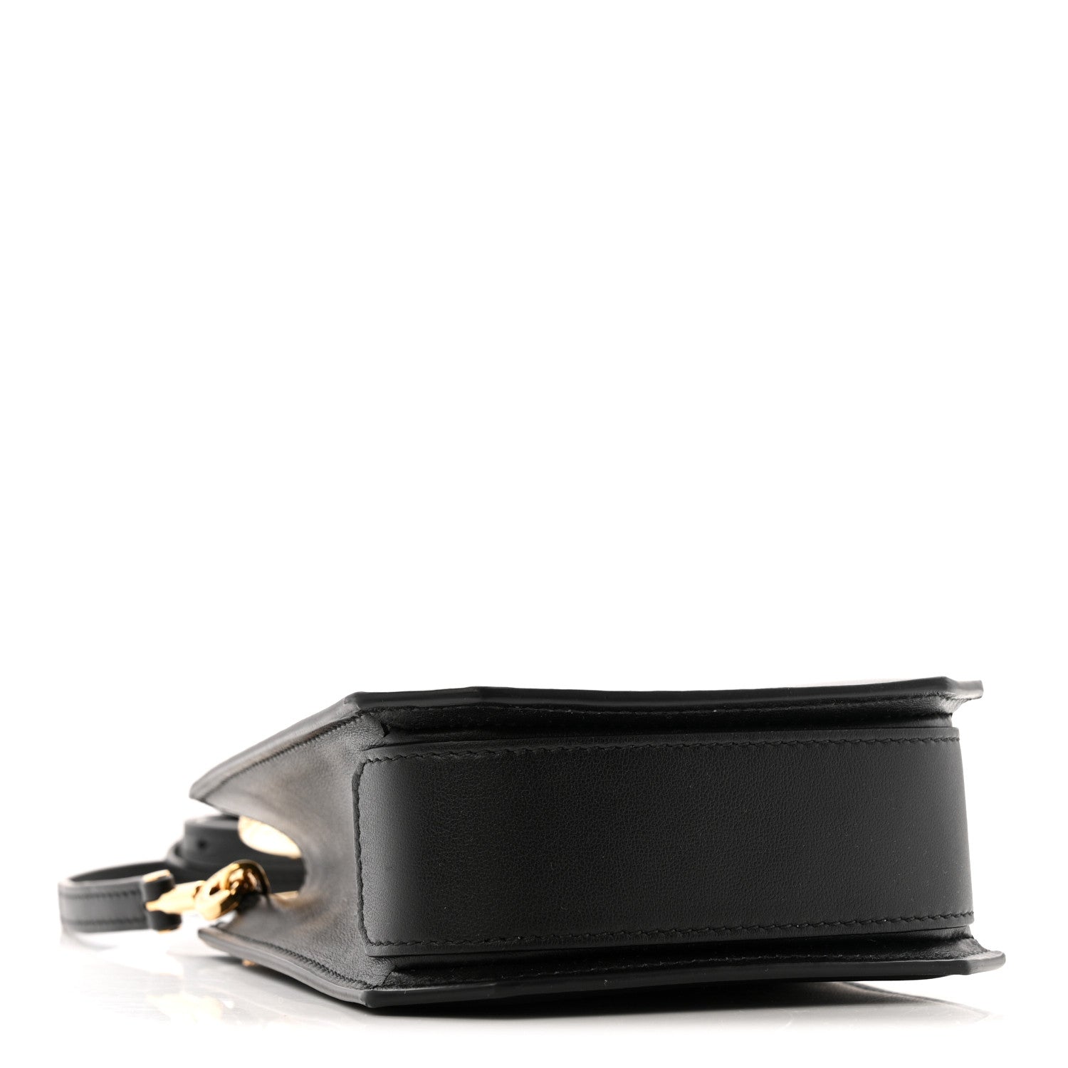 Bulgari Calfskin Mini Serpentine Tote Black 4 of 10