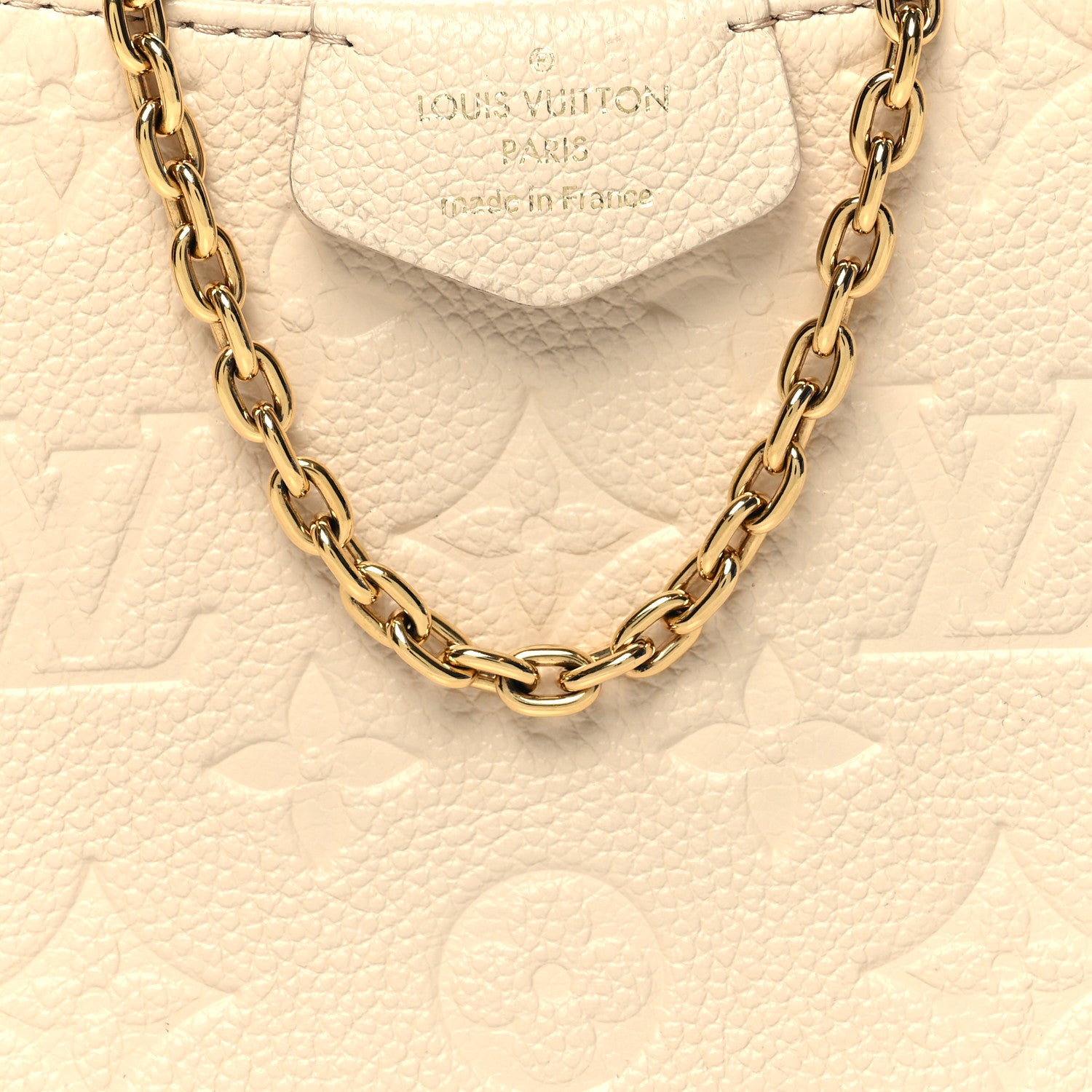 Louis Vuitton Empreinte Easy Pouch On Strap Cream 7 of 9