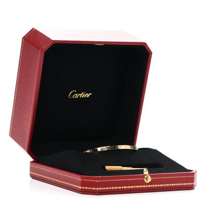 Cartier 18K Yellow Gold Small LOVE Bracelet 16 6 of 6