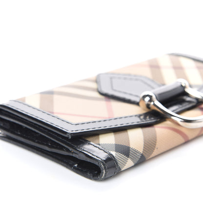 Burberry Nova Check Penrose Continental Wallet Black 8 of 14