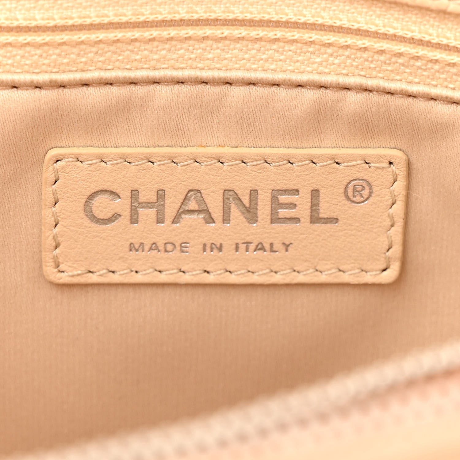 Chanel Caviar Quilted Grand Shopping Tote GST Beige 7 of 15