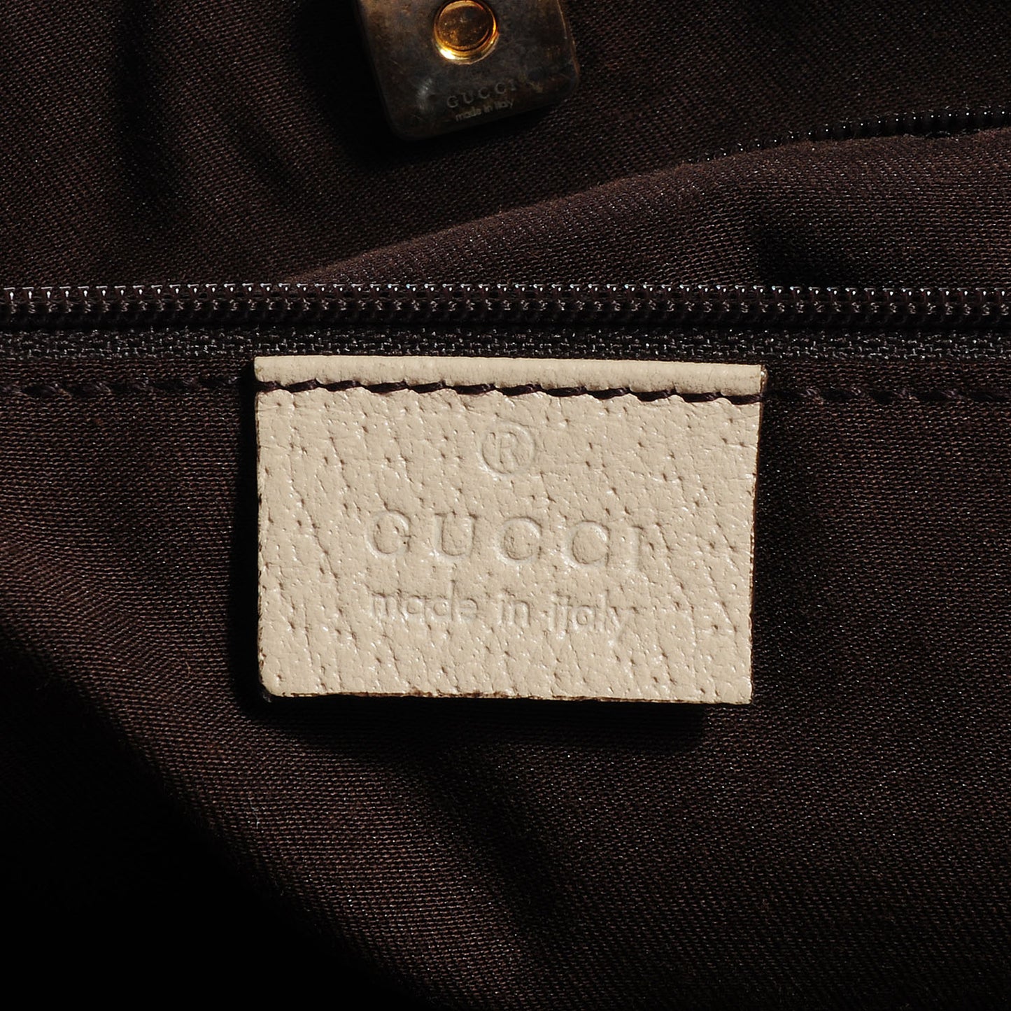 Monogram Abbey Large Tote Off White