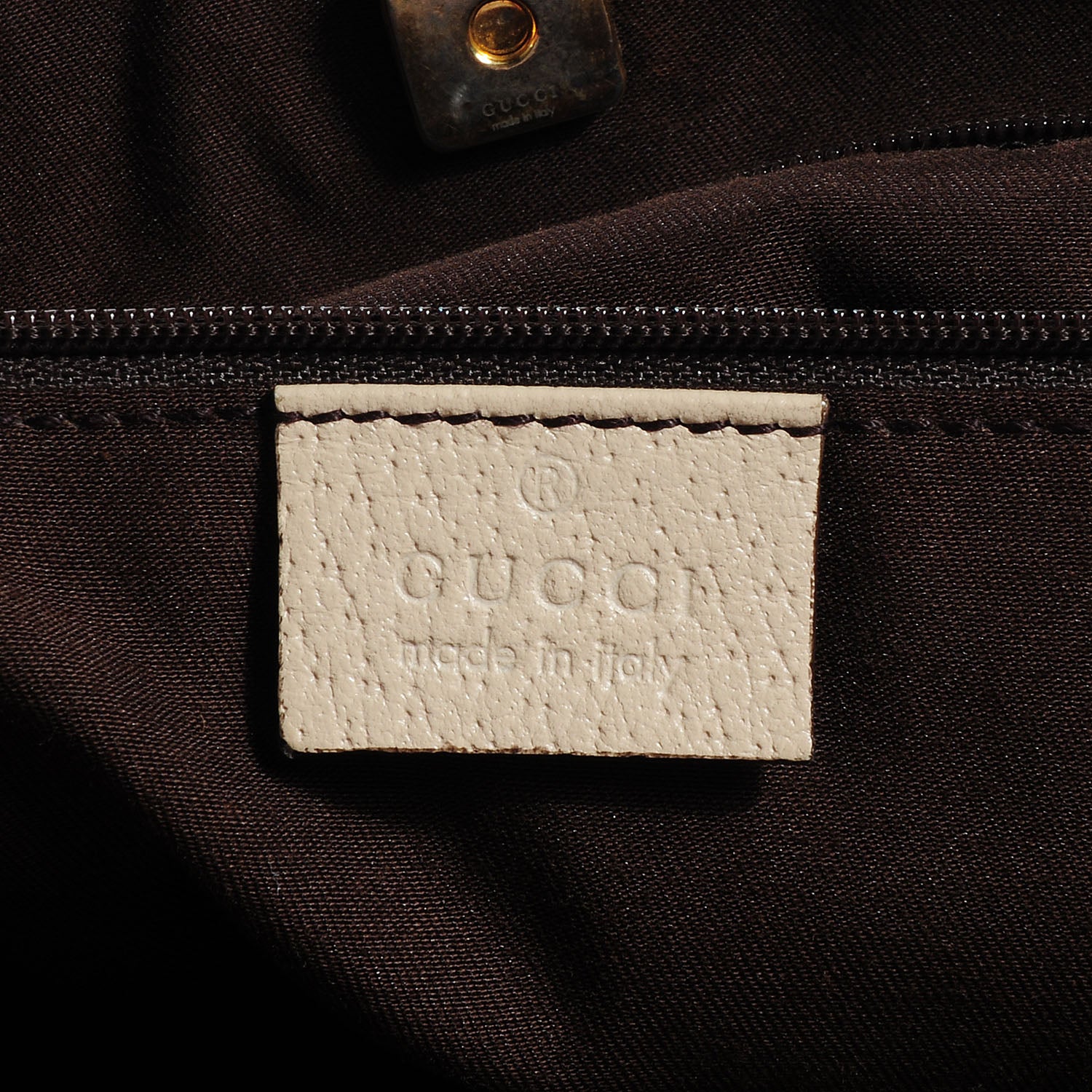 Gucci Monogram Abbey Large Tote Off White 6 of 7