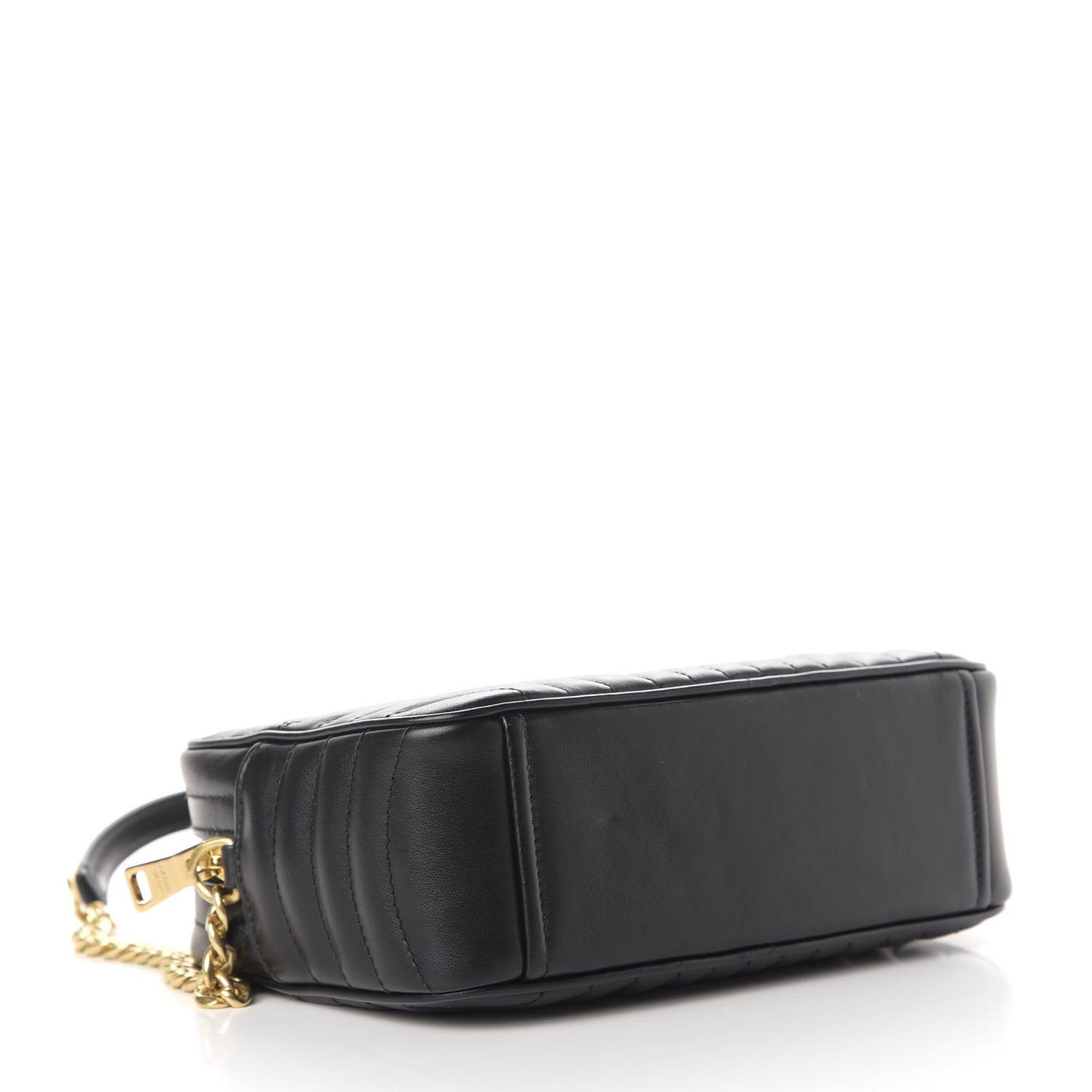 Soft Calfskin Diagramme Camera Bag Black