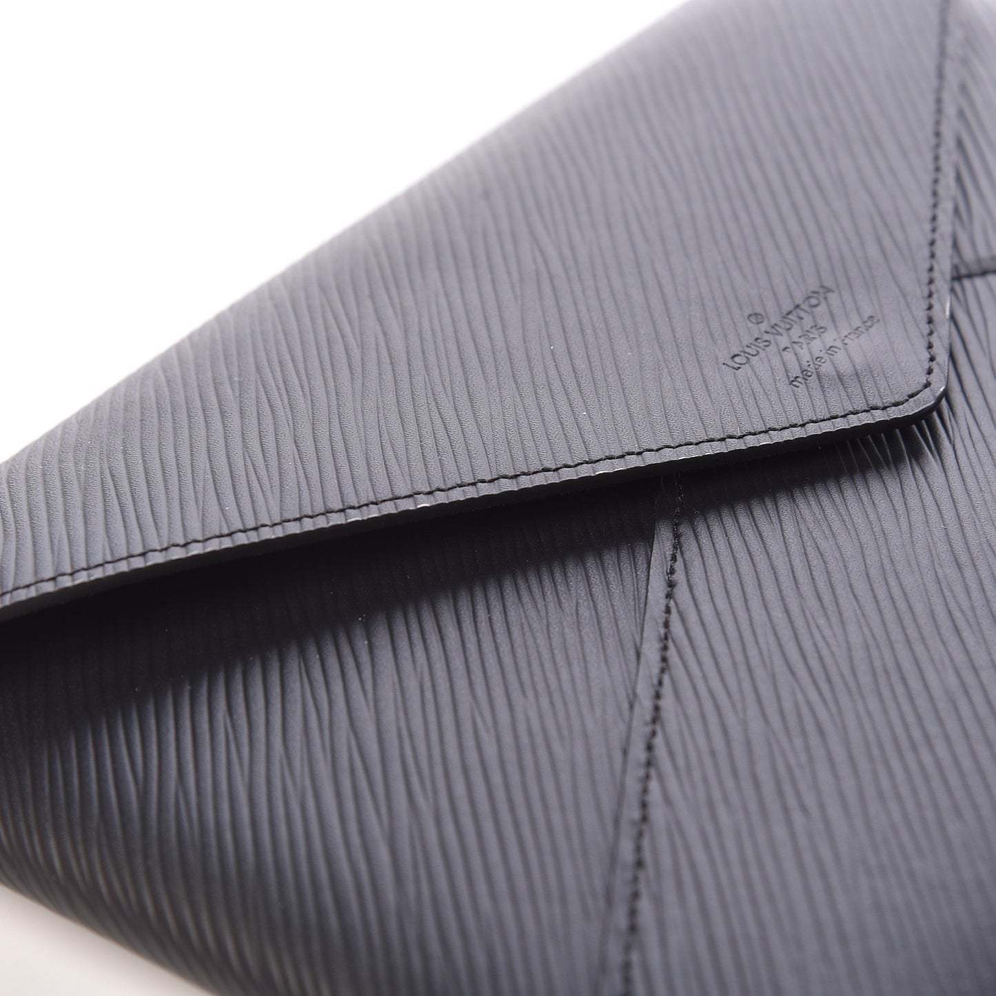 Epi Large Kirigami Pochette Insert Black