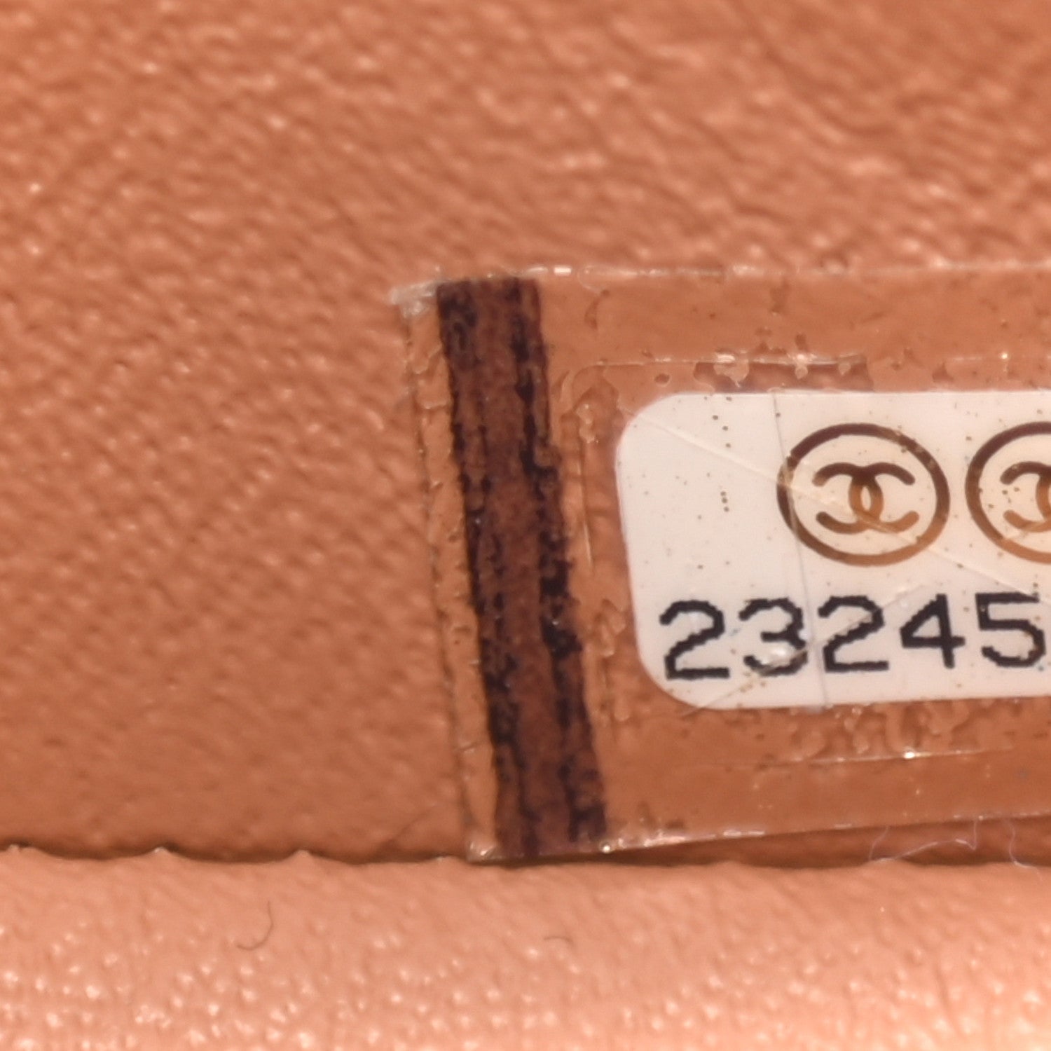 Chanel Lambskin Quilted Mini Square Flap Brown 7 of 9