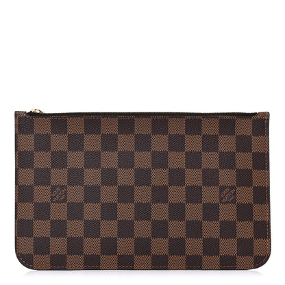 Louis Vuitton Damier Ebene Neverfull MM GM Pochette 1 of 12