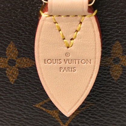 Louis Vuitton Monogram Speedy Bandouliere 20 Black 6 of 10