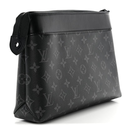 Louis Vuitton Monogram Eclipse Pochette Voyage Souple 3 of 9