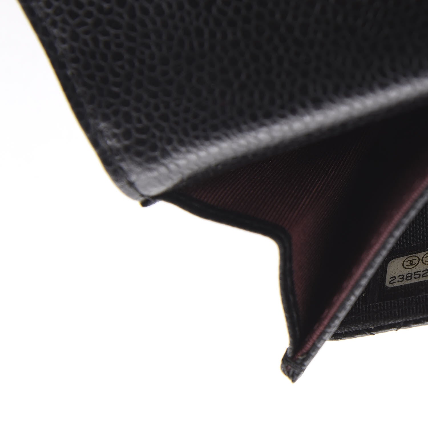 Chanel Caviar Quilted Flap Card Holder Black 7 of 7