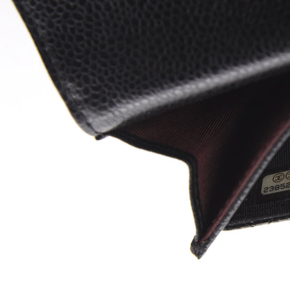 Chanel Caviar Quilted Flap Card Holder Black 7 of 7