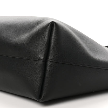 Saint Laurent Calfskin Large Shopping Tote Black 10 of 12