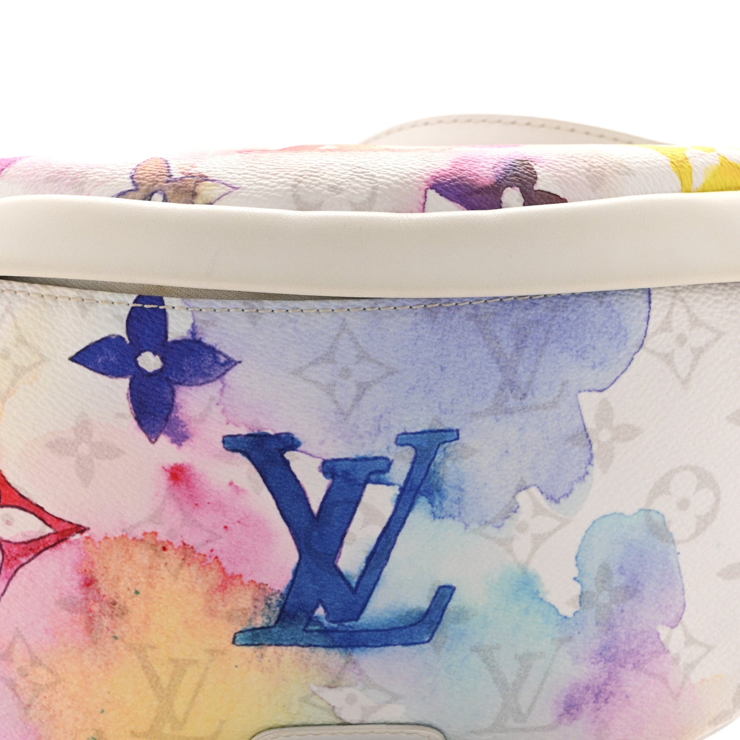 Monogram Watercolor Discovery Bumbag Multicolor