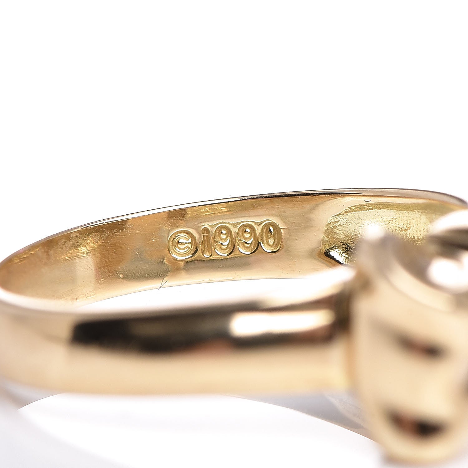 Tiffany 18K Yellow Gold Bow Ring 49 5 5 of 5