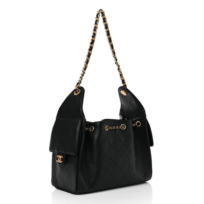 Chanel Caviar Quilted Small Chanel 25 Handbag Black 2 of 11