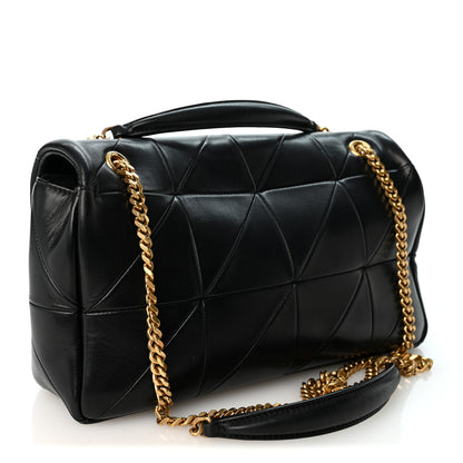 Saint Laurent Lambskin Patchwork Monogram Medium Jamie Black 3 of 10