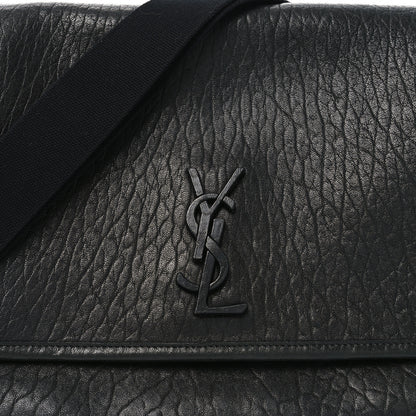 Saint Laurent Grained Calfskin Niki Messenger Black 8 of 10