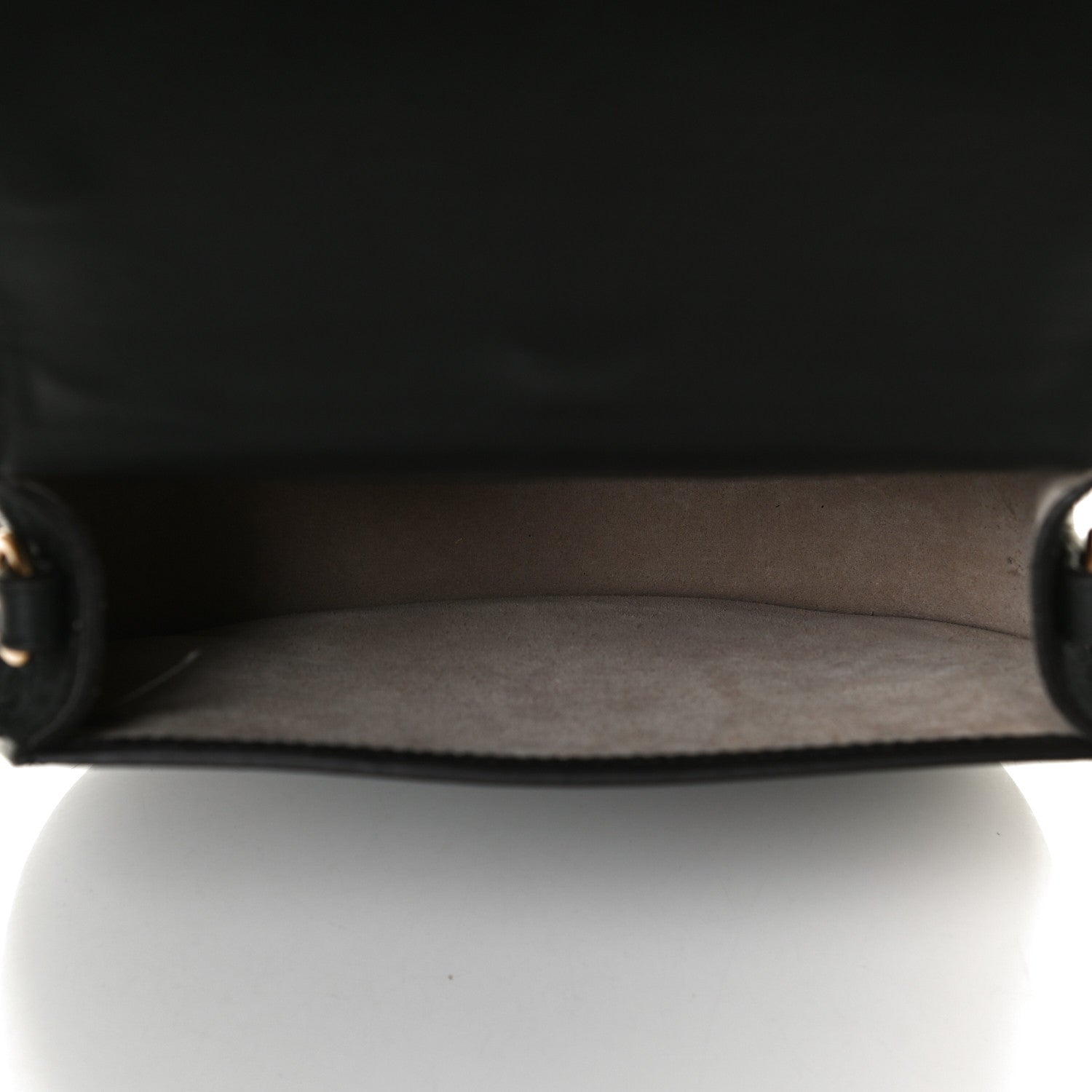 Chloe Calfskin Suede Medium Nile Bracelet Bag Black 5 of 10