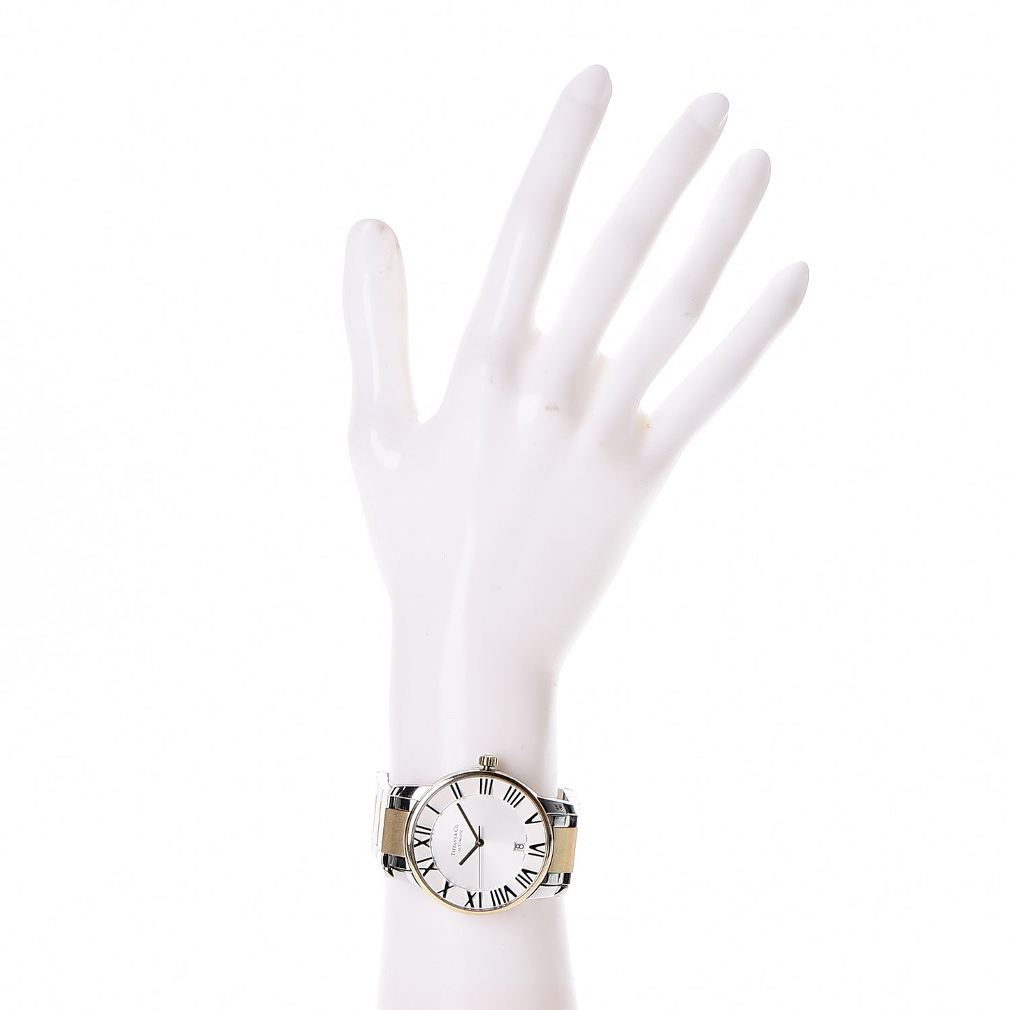 Stainless Steel 18K Yellow Gold 37mm Atlas 3-Hand Automatic Watch