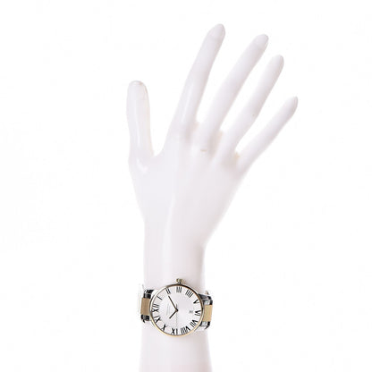 Tiffany Stainless Steel 18K Yellow Gold 37mm Atlas 3-Hand Automatic Watch 2 of 7