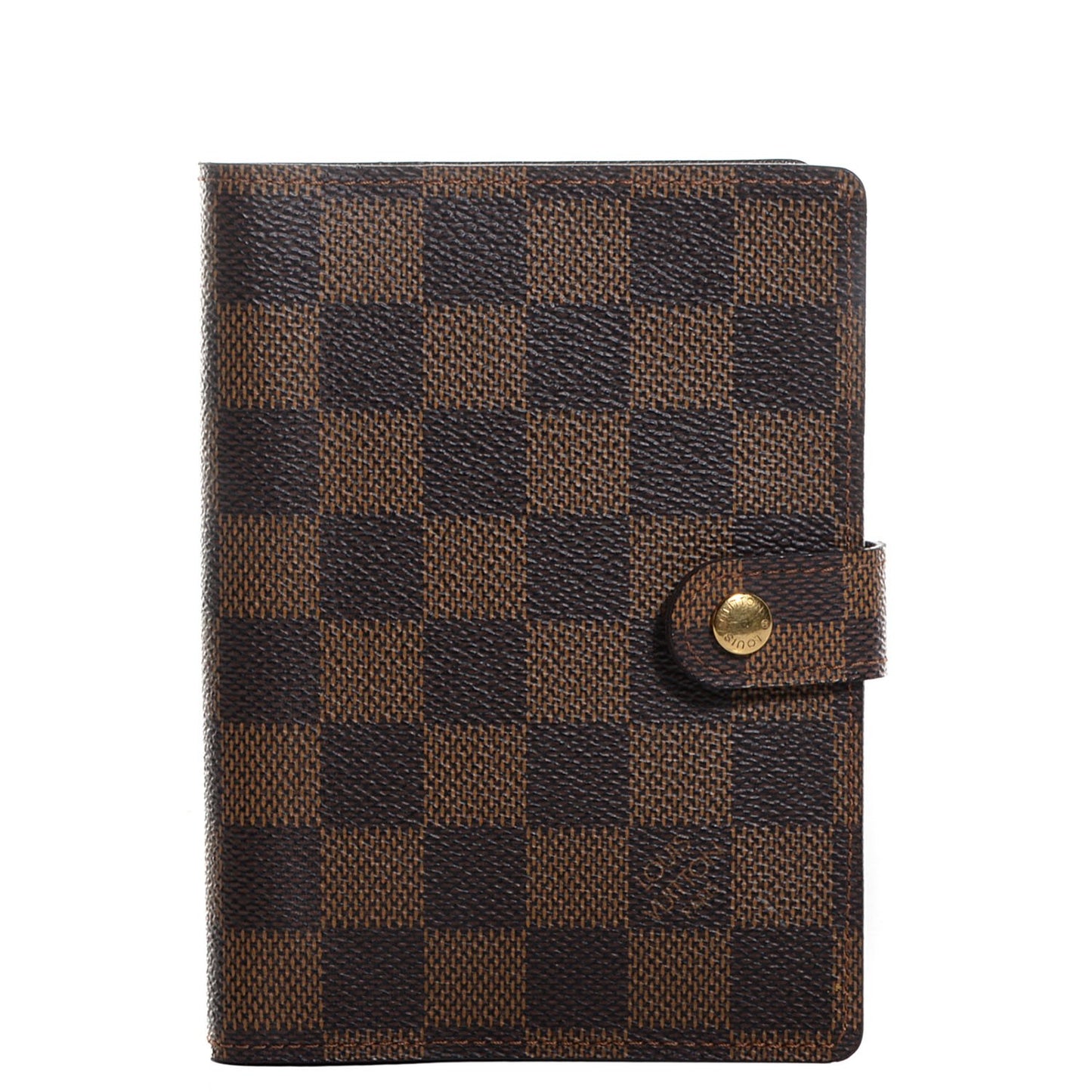 Damier Ebene Small Ring Agenda Cover