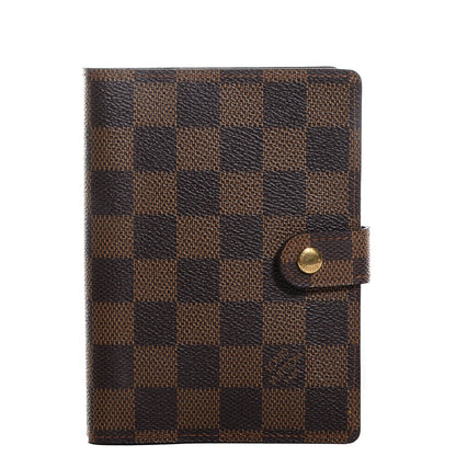Louis Vuitton Damier Ebene Small Ring Agenda Cover 1 of 7
