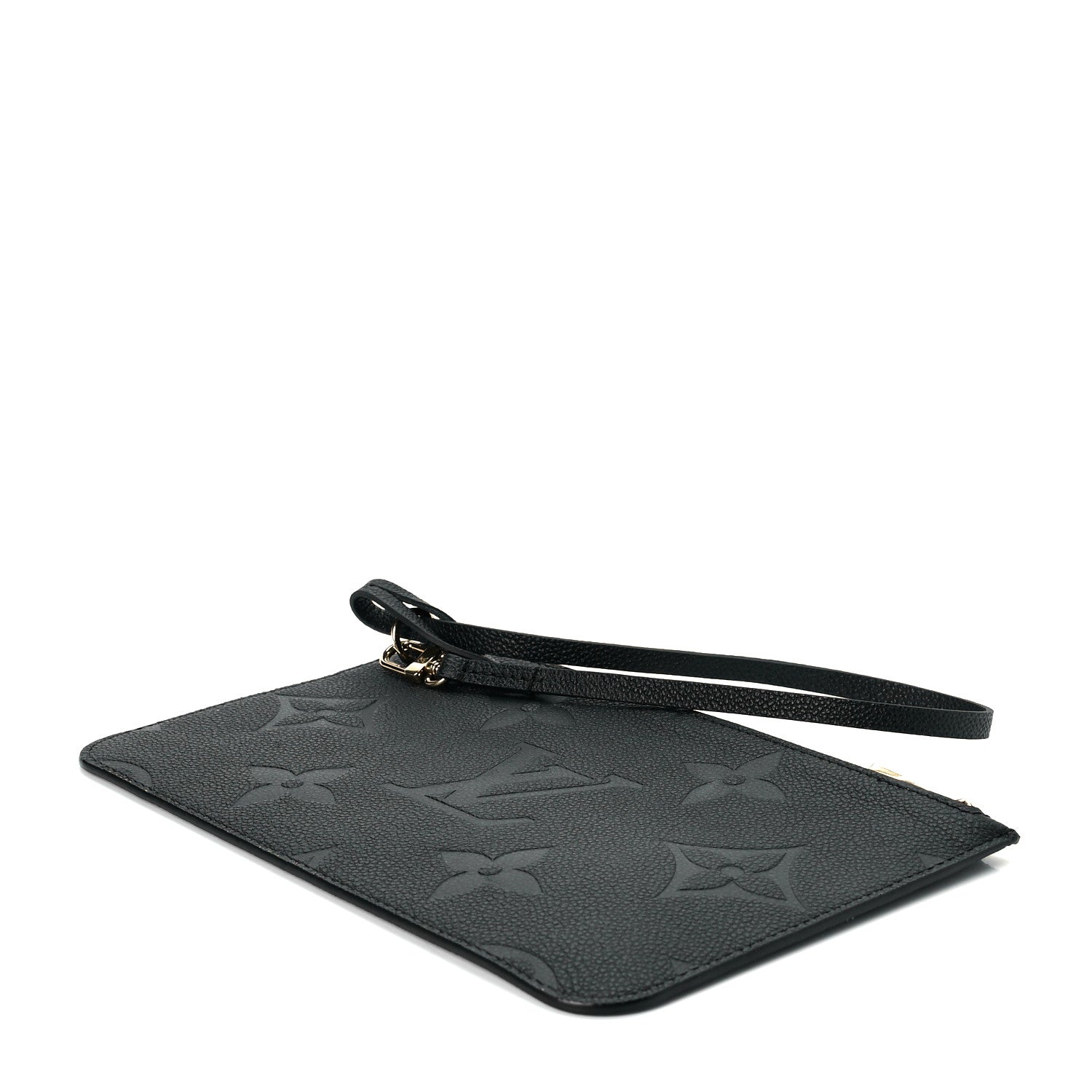 Louis Vuitton Empreinte Monogram Giant Neverfull MM Pochette Black 6 of 6
