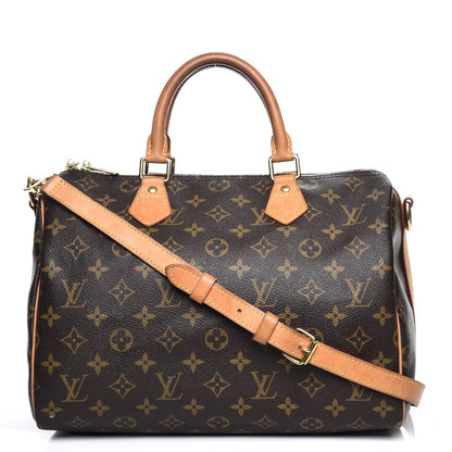 Louis Vuitton Monogram Speedy Bandouliere 30 1 of 15