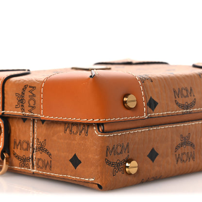 MCM Visetos Soft Berlin Crossbody Cognac 8 of 12