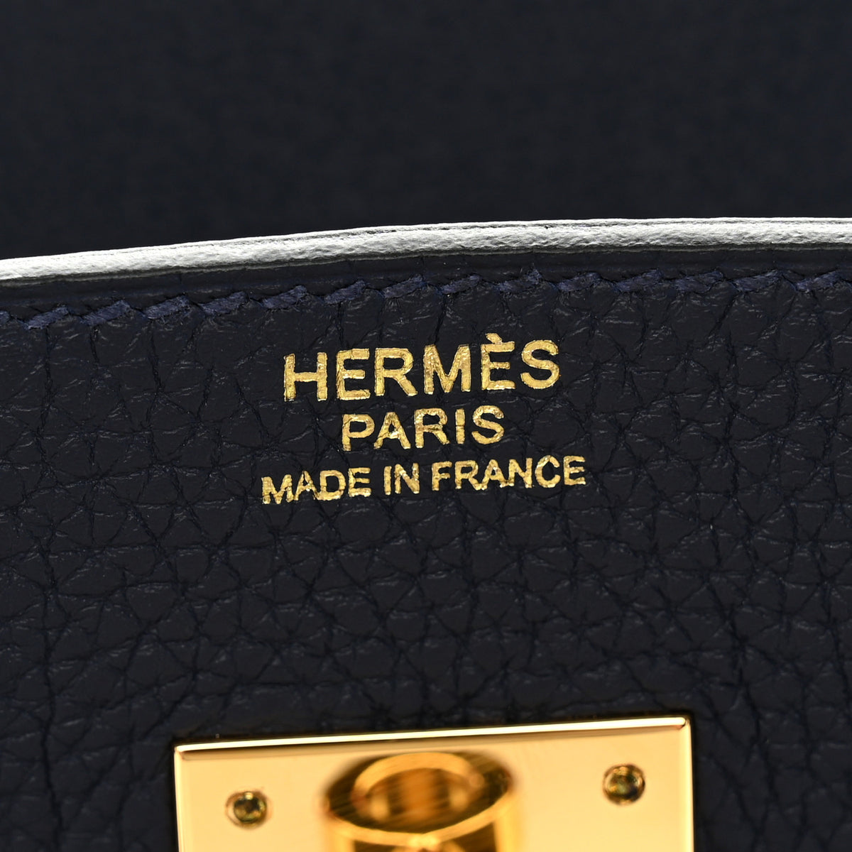 Togo Birkin 30 Bleu Nuit