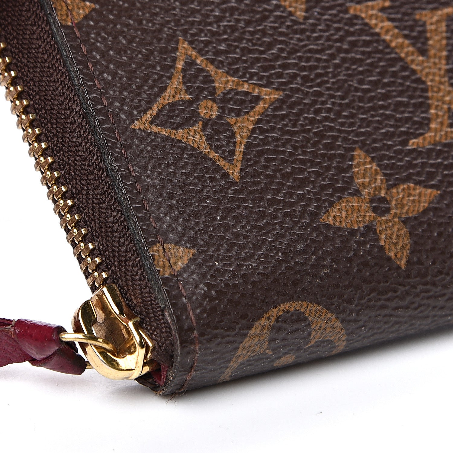 Louis Vuitton Monogram Clemence Wallet Fuchsia 7 of 13