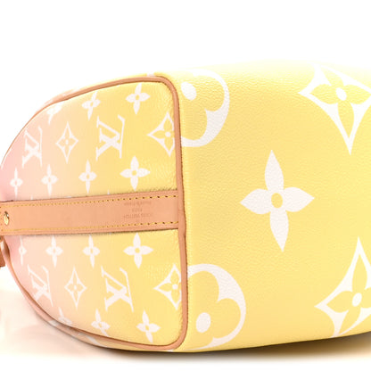 Louis Vuitton Monogram Giant By The Pool Speedy Bandouliere 25 Light Pink 9 of 10