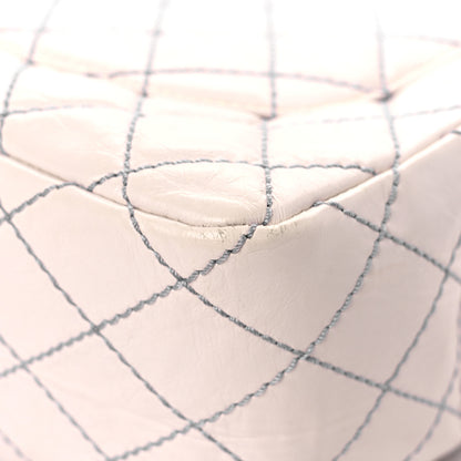 Chanel Calfskin Quilted Surpique 2.55 Reissue Flap White 11 of 16