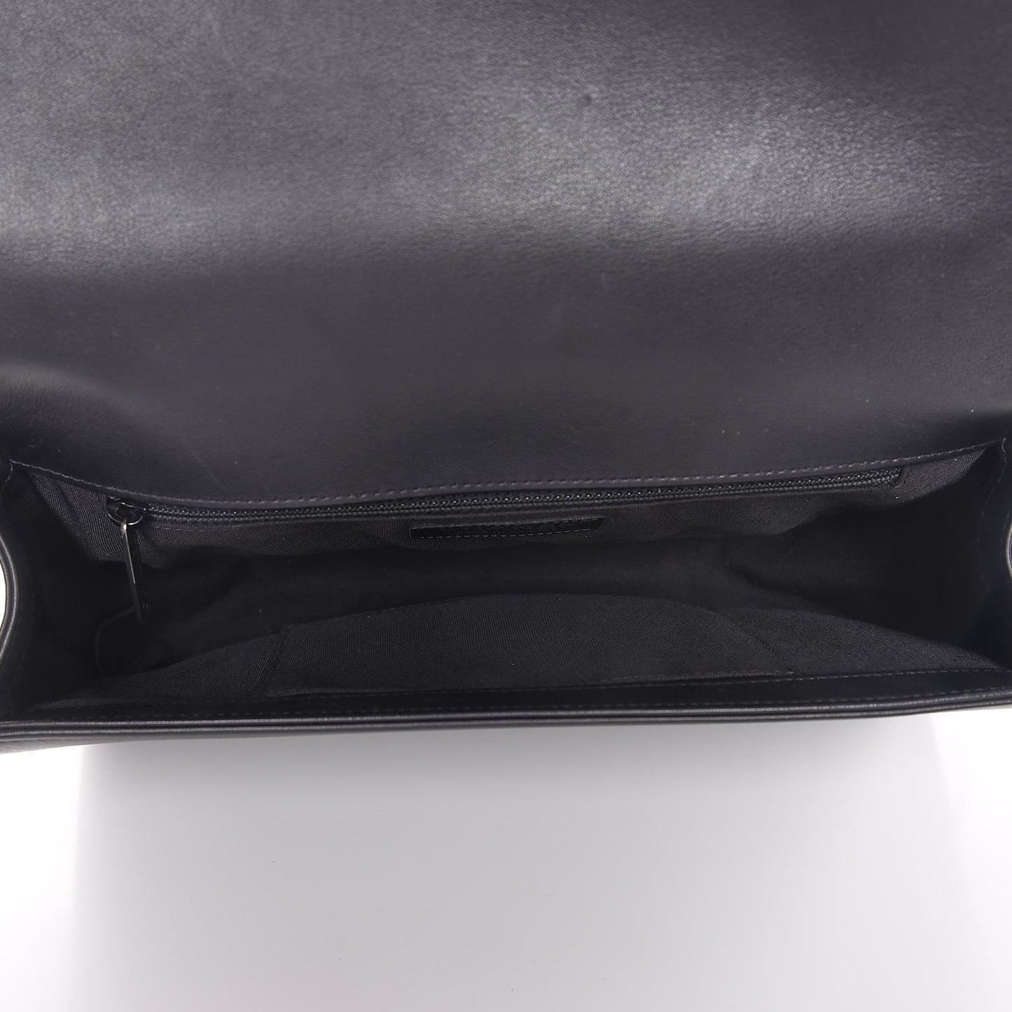 Calfskin Quilted New Medium Boy Flap So Black