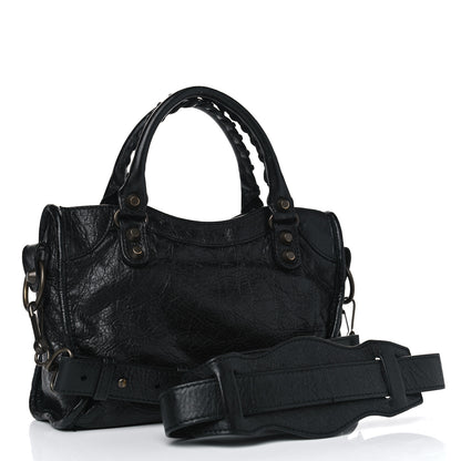 Balenciaga Agneau Classic Hardware Mini City Black 2 of 4