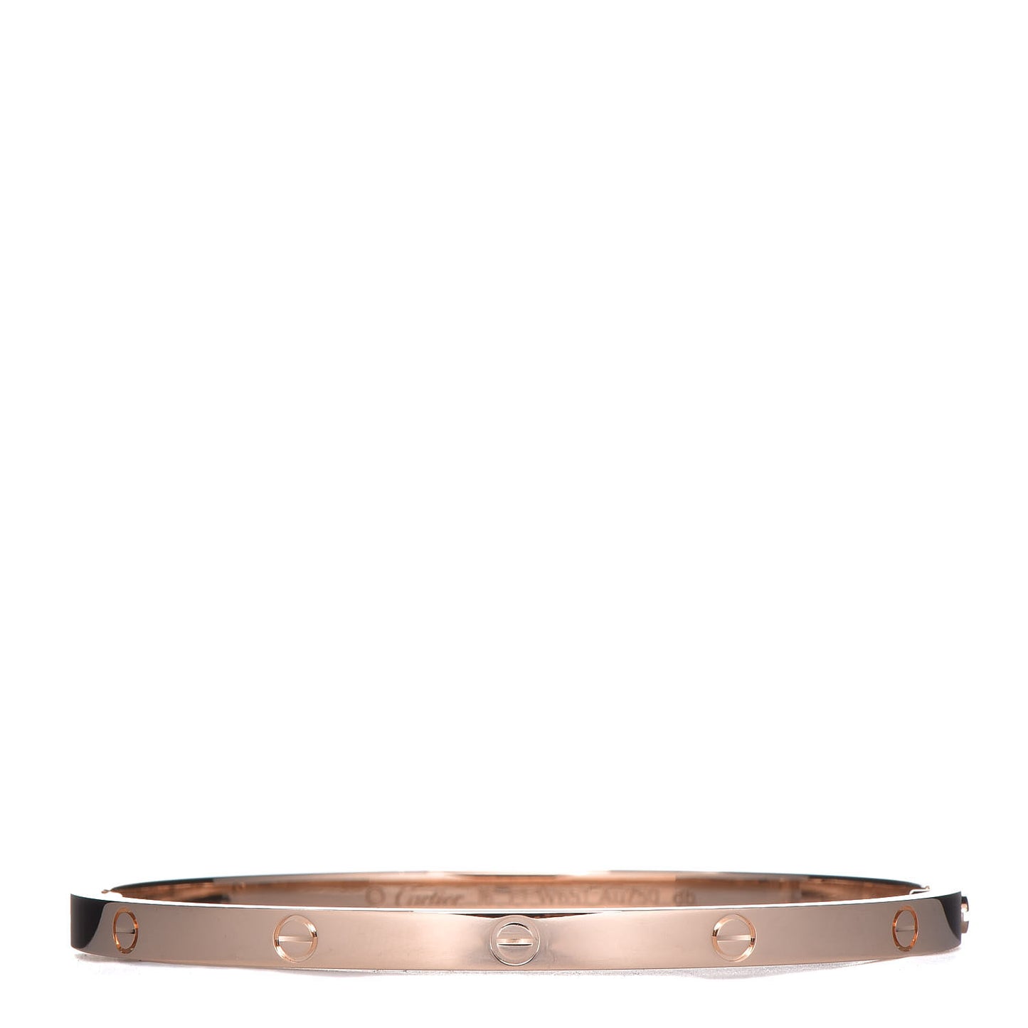 18K Pink Gold Small LOVE Bracelet 16