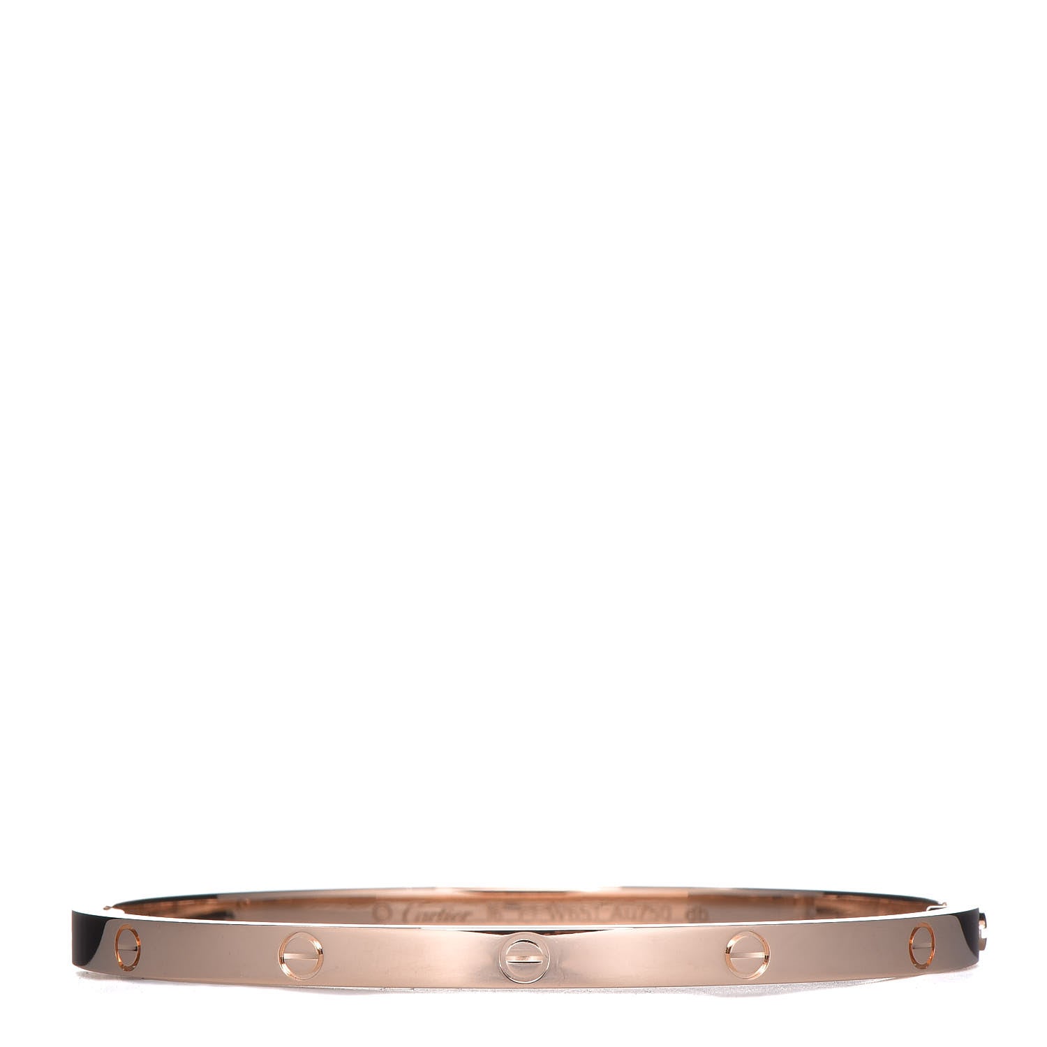 Cartier 18K Pink Gold Small LOVE Bracelet 16 1 of 7