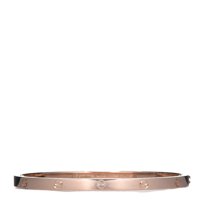 Cartier 18K Pink Gold Small LOVE Bracelet 16 1 of 7