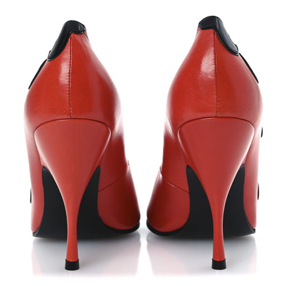 Bottega Veneta Nappa Scarpa Flame Pumps 39 Poppy Black 6 of 12