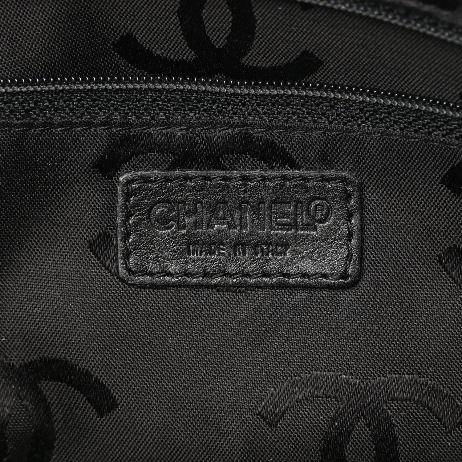 Chanel Jersey Quilted Chocolate Bar Shoulder Bag Black 5 of 19