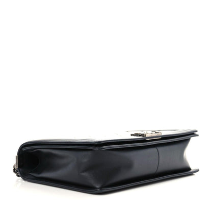 Chanel Lambskin Quilted Large Boy Flap Black 3 of 18