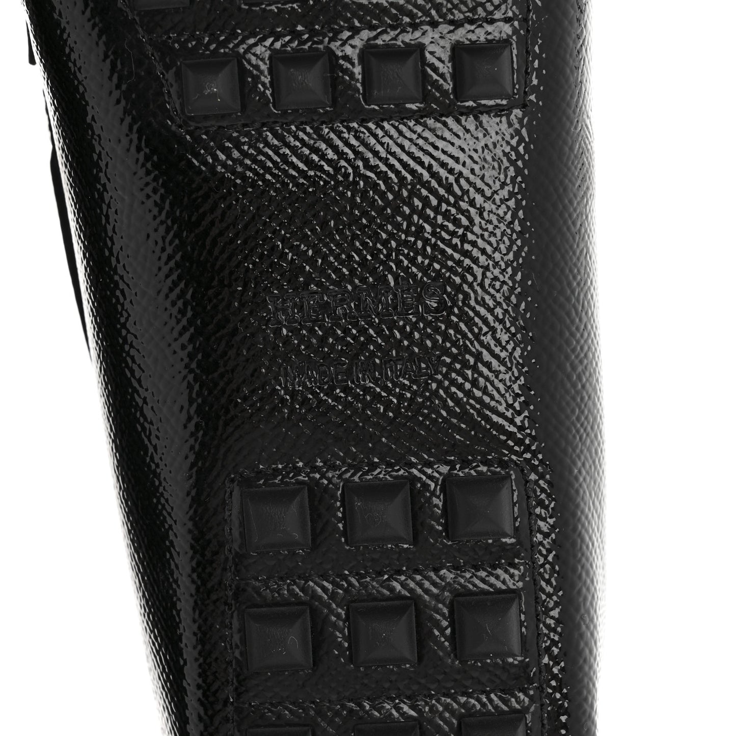 Patent Epsom Womens Irving Driving Moccasin Loafers 37 Black