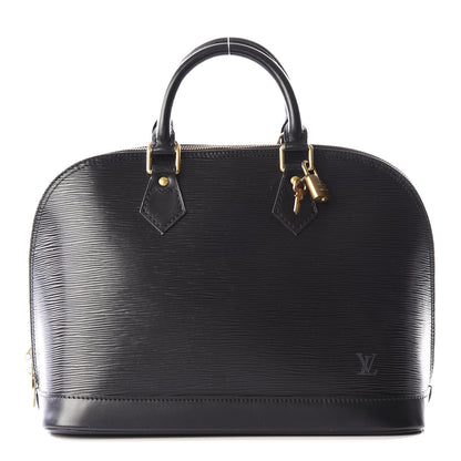 Louis Vuitton Epi Alma PM Black 1 of 12